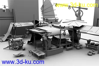3D打印模型业余时间参照一款游戏做的，混点积分，哈哈的图片
