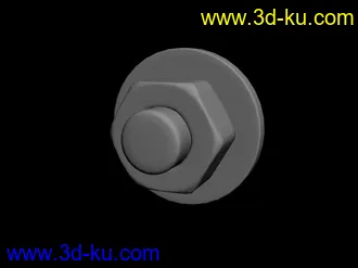 3D打印模型珍藏的各种螺丝 希望大家能喜欢喔~o(∩_∩)o的图片