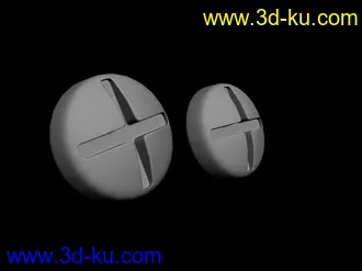 3D打印模型珍藏的各种螺丝 希望大家能喜欢喔~o(∩_∩)o的图片