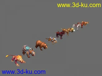 3D打印模型NB的笑傲江湖场景的图片