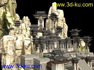 3D打印模型NB的笑傲江湖场景的图片