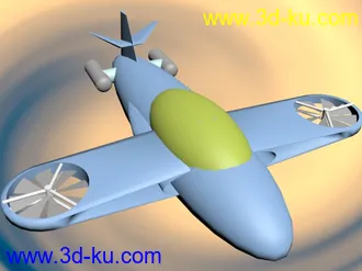 3d新手，飞机模型的图片
