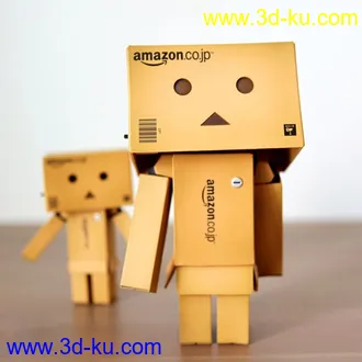 3D打印模型纸盒人，加材质的，平时作业，望大家相互学习啊的图片