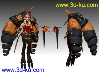 3D打印模型新手期  练手萝莉的图片