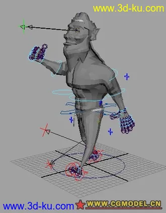 3D打印模型卡通的图片