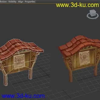 3D打印模型路牌子的图片