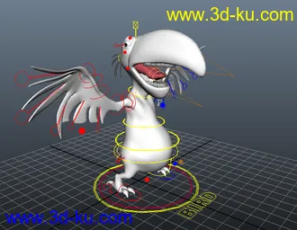 3D打印模型鹦鹉的图片