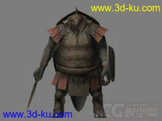 3D打印模型经典游戏 怪物的图片