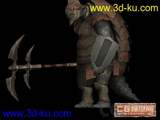 3D打印模型经典游戏 怪物的图片