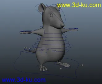 3D打印模型老鼠的图片