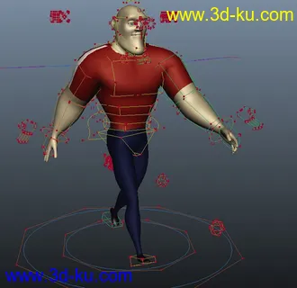 3D打印模型zou的图片