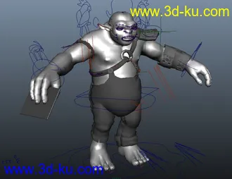 3D打印模型guaiwu的图片