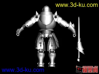 3D打印模型钢炼-机械版阿鲁冯斯的图片