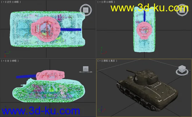 WT-4.1号橡皮坦克高清带图模型的图片5