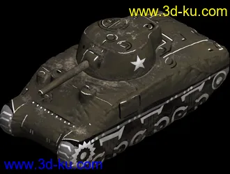 3D打印模型WT-4.1号橡皮坦克高清带图的图片
