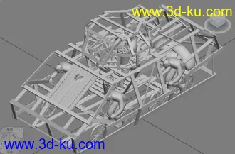 3D打印模型WT-4.1号橡皮坦克高清带图的图片