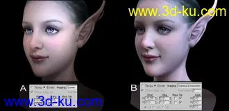 MAX模型-3D超写实CG头像源文件的图片