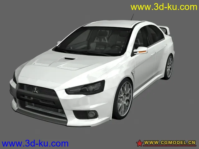 Mitsubishi Lancer EVO X模型的图片1