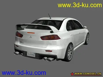 3D打印模型Mitsubishi Lancer EVO X的图片