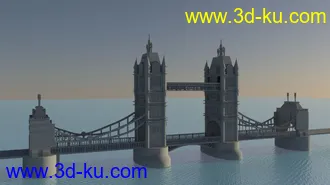 伦敦双子桥模型的图片