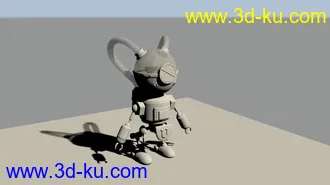3D打印模型卡通机器人的图片