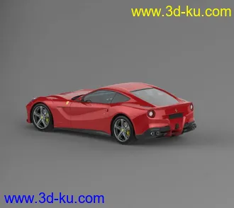 3D打印模型法拉利 f12的图片