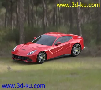 3D打印模型法拉利 f12的图片