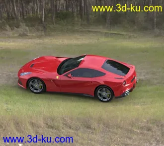 3D打印模型法拉利 f12的图片