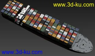 3D打印模型大型货船的图片