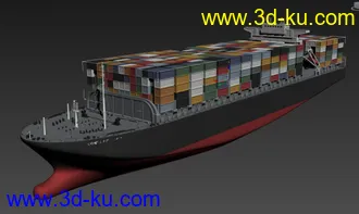 3D打印模型大型货船的图片