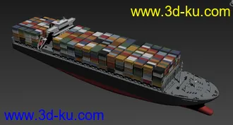 3D打印模型大型货船的图片