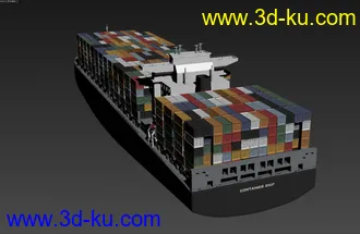 3D打印模型大型货船的图片