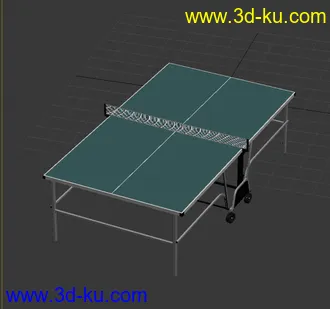 3D打印模型兵乓球台的图片