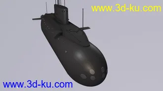 3D打印模型贡献一艘 基洛级 潜艇  kilo的图片