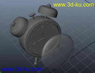 3D打印模型闹钟的图片