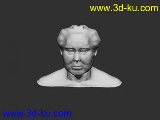 3D打印模型人头的图片