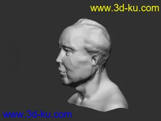 3D打印模型人头的图片