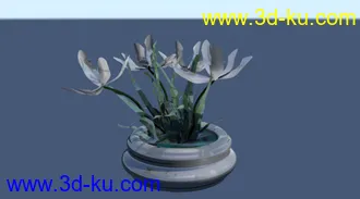 3D打印模型兰花的图片