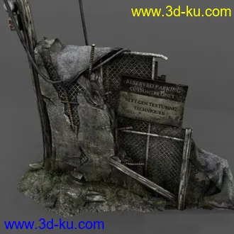 3D打印模型废墟场景。。。。。的图片