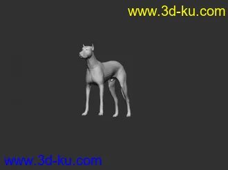 3D打印模型狗狗的图片