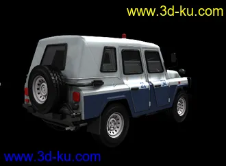 3D打印模型各种警车的图片