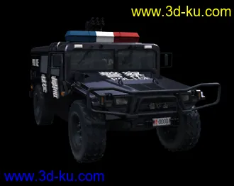 3D打印模型各种警车的图片