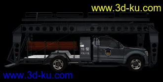3D打印模型各种警车的图片