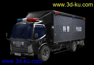 3D打印模型各种警车的图片