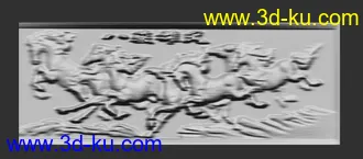 3D打印模型吉祥浮雕的图片