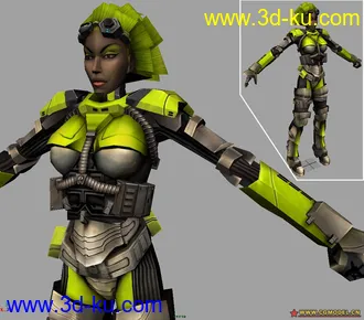 虚幻2004机器人模型库的图片