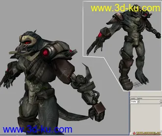 虚幻2004机器人模型库的图片