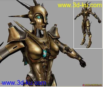 虚幻2004机器人模型库的图片