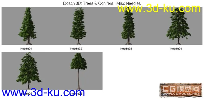 DOSCH精品树模型库(5)的图片1