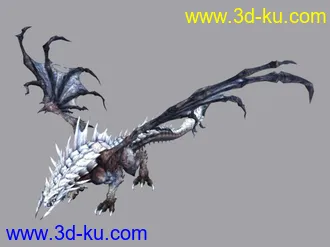 3D打印模型《AION》BOSS白龙的图片